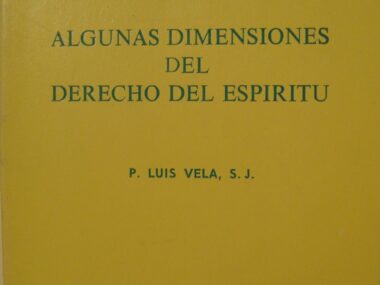 Algunas dimensiones del Derecho del Espíritu