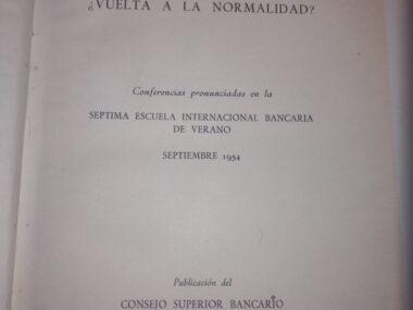 Los bancos en la postguerra. ¿Vuelta a la normalidad?